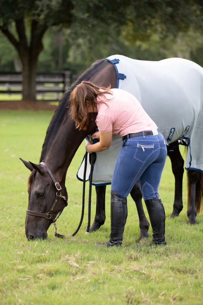 Horseware-Ireland-Amigo-Bug-Buster-Fly-Sheet-Horseware-Apparel-Pink-Polo-Denim-Breeches-Ariat-Tall-Boots