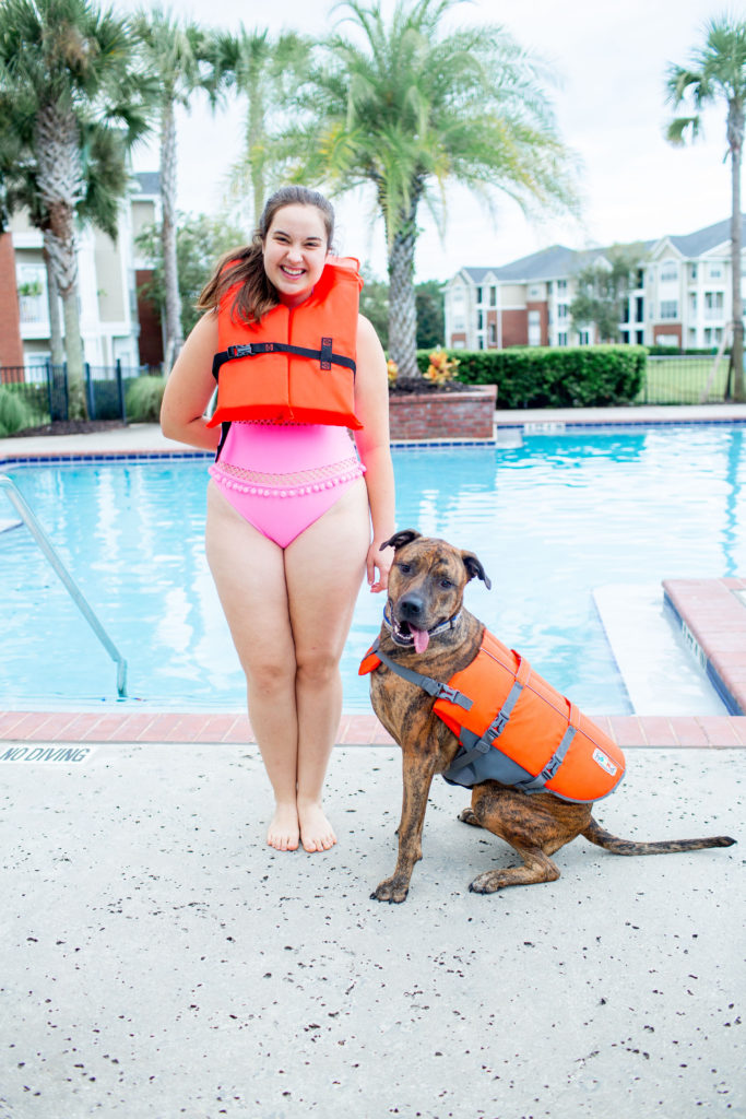 Brindle-Dog-Wearing-Outward-Hound-Dog-Life-Jacket-5-Water-Safety-Tips-For-Dogs