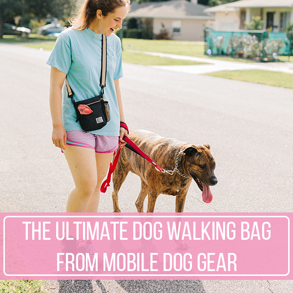 the ultimate dog walking bag from mobile dog gear overland dog gear sparkles and sunshine blog