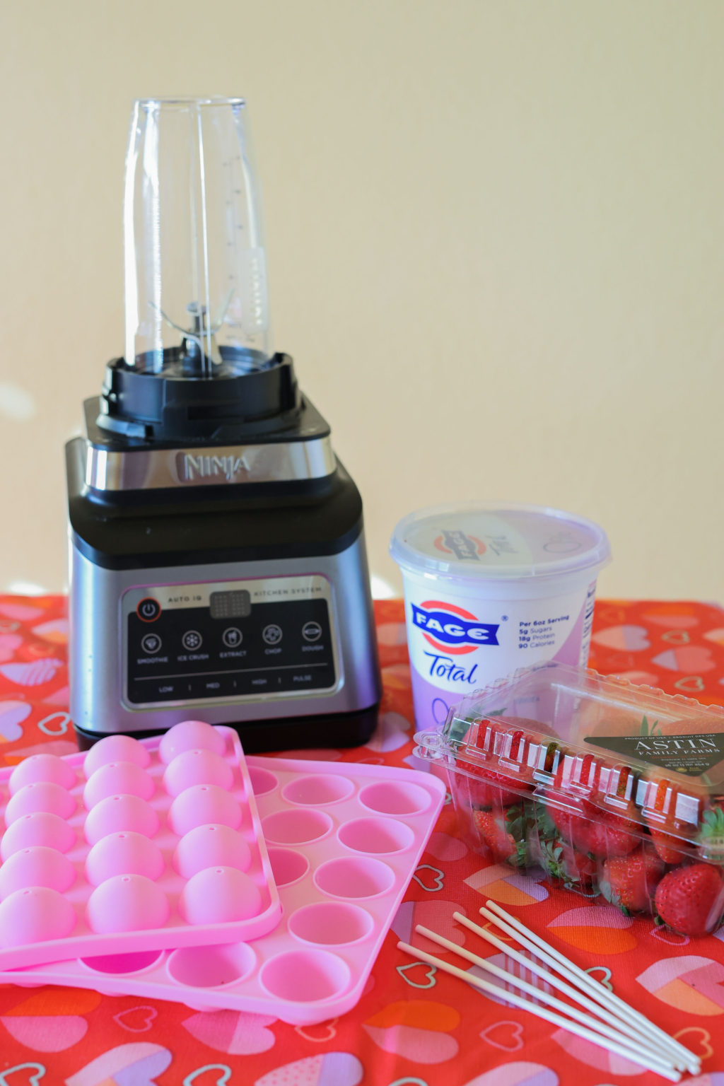 Valentine’s Day Dog Treat Frozen Dog Cake Pops