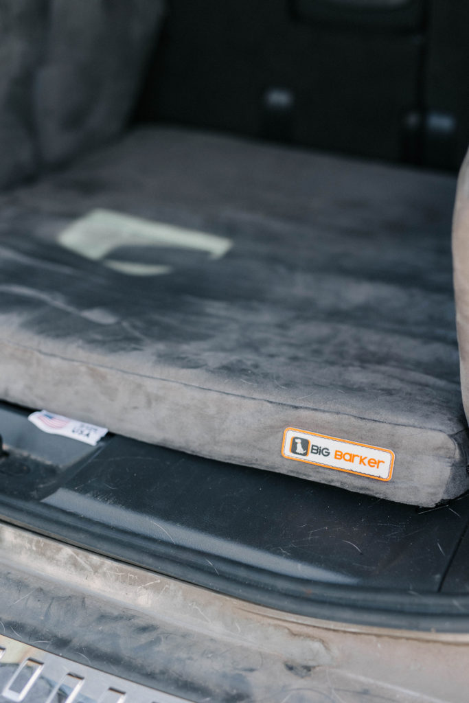 Big Barker Backseat Barker Orthopedic SUV Dog Bed Sparkles and Sunshine Blog