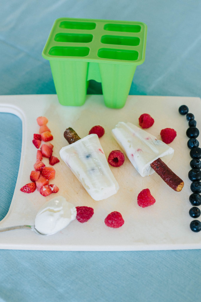 strawberry blueberry frozen yogurt dog treats sparkles and sunshine blog