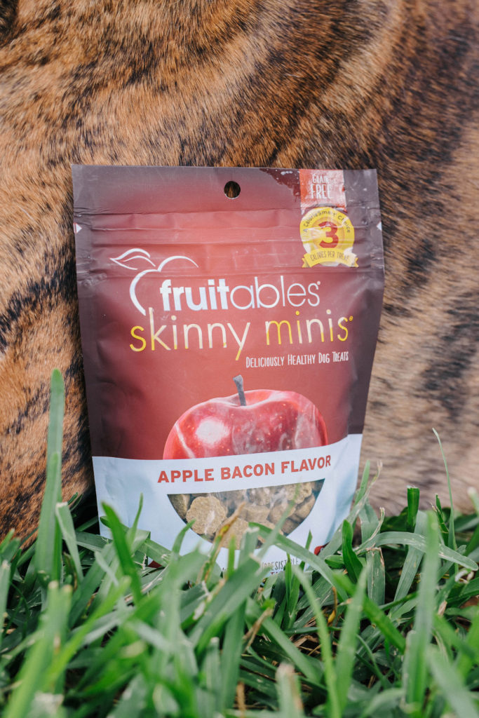 Fruitables skinny minis dog treats apple bacon flavor healthy soft low calorie dog treats sparkles and sunshine blog
