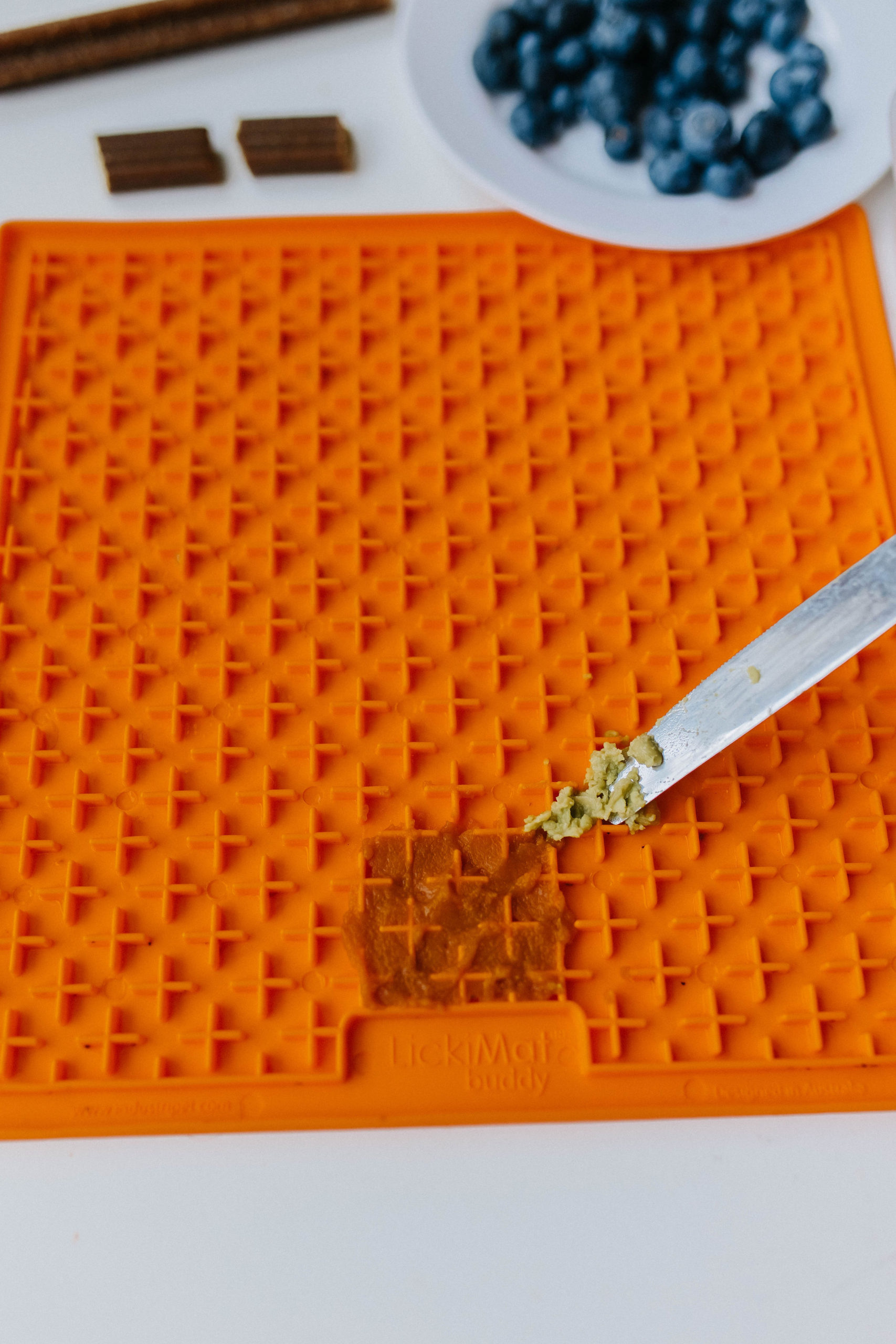 Lickimat Buddy Recipe Idea Halloween Frankenstein Dog Treat Sparkles