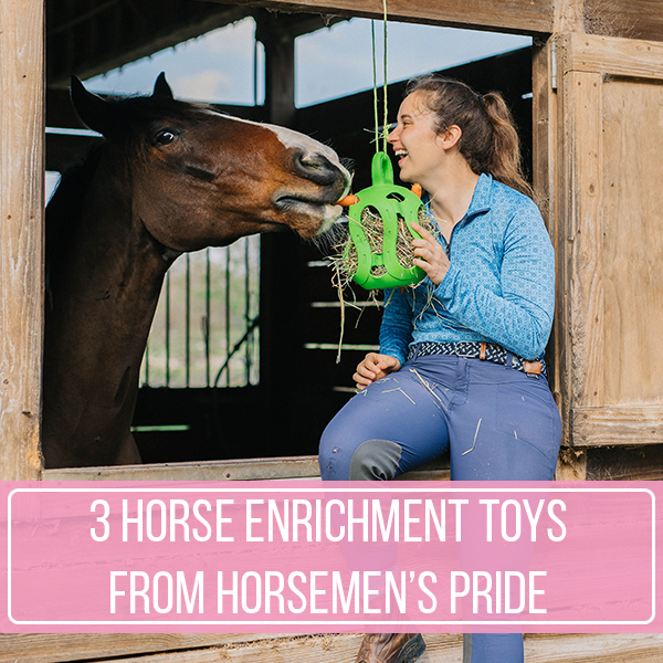 3 Horse Enrichment Toys From Horsemen’s Pride