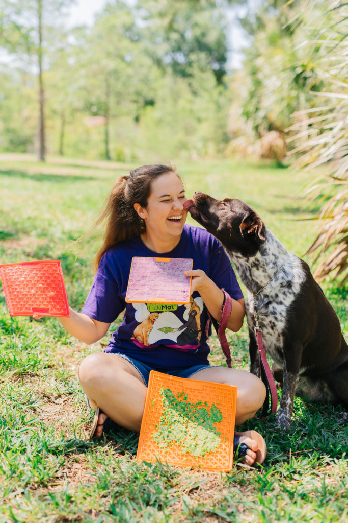 3 Easy Summer Frozen Dog Lick Mat Ideas sparkles and sunshine blog
