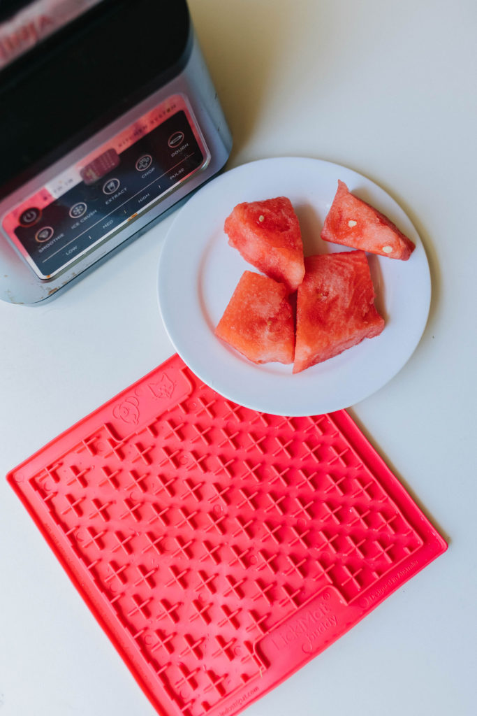 frozen lickimat ideas watermelon treats for dogs sparkles and sunshine blog