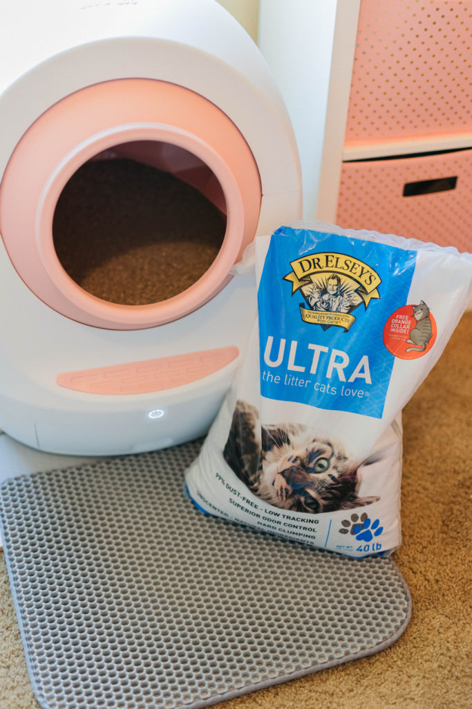 Leo’s Loo Too helps control litter box odor with dr. elseys cat litter sparkles and sunshine blog
