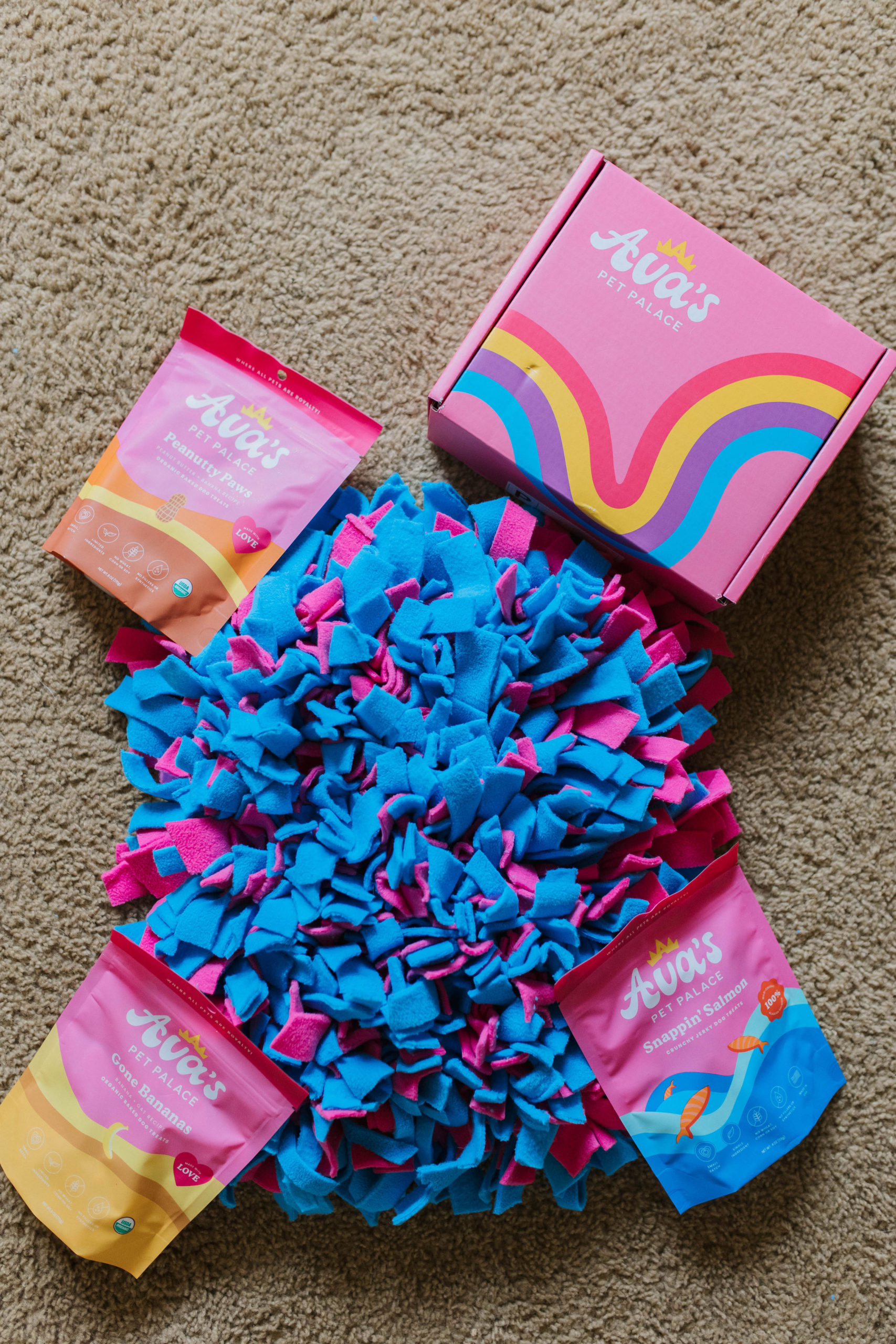 DIY Snuffle Mat For Dogs