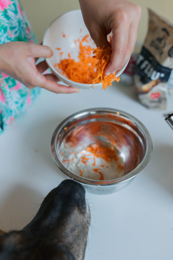 Oat flour pumpkin and carrot dog treats recipe sparkles and sunshine blog