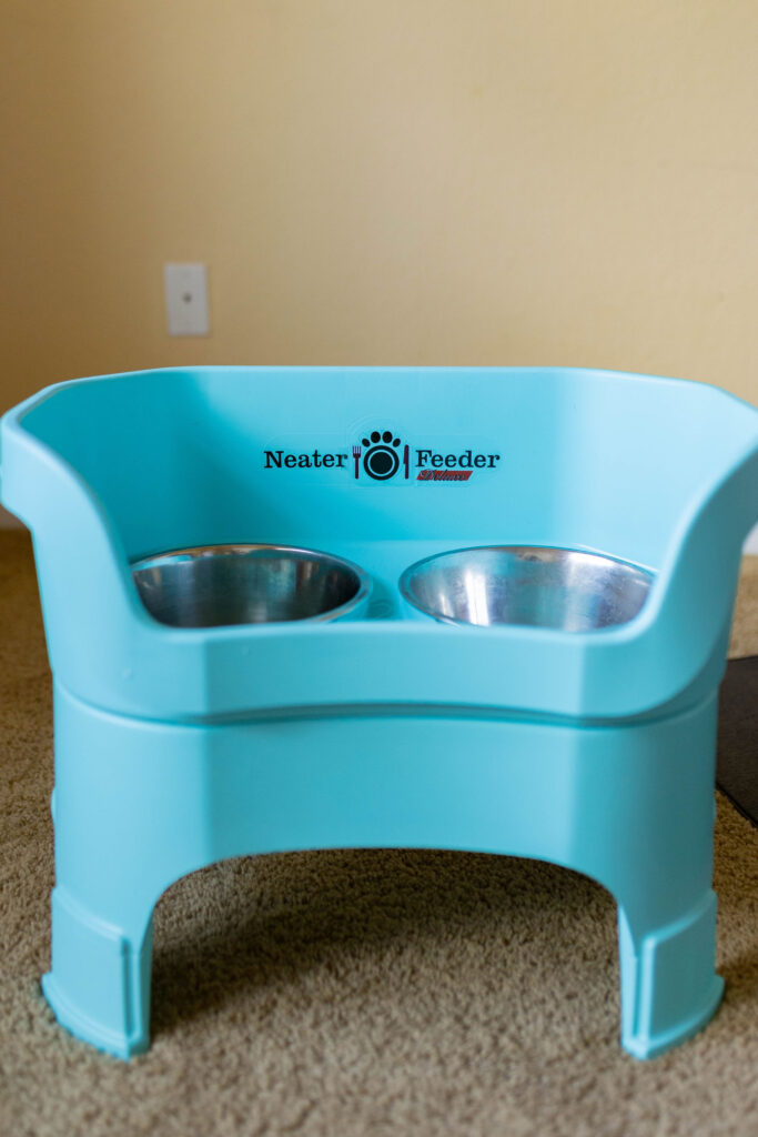 elevated feeders for large dogs neater pets neater feeder deluxe review sparkles and sunshine blog
