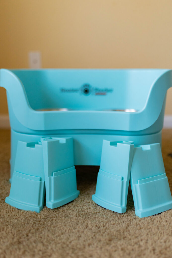 Neater Pets Neater Feeder Deluxe With Leg Extensions Sparkles and Sunshine Blog
