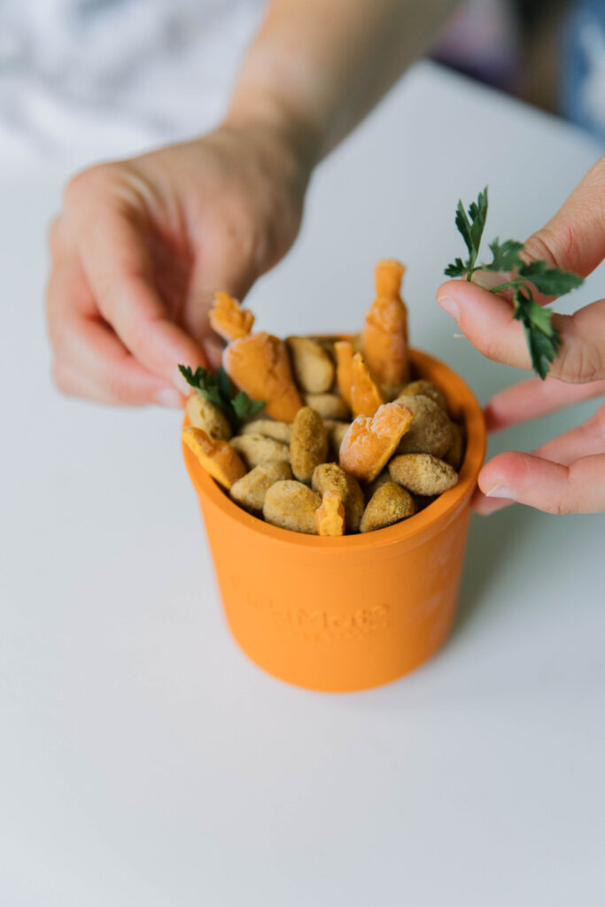 Done bone broth lickimat recipe with lickimat yoggie pot parsley pumpkin and beef bone broth for dogs sparkles and sunshine blog