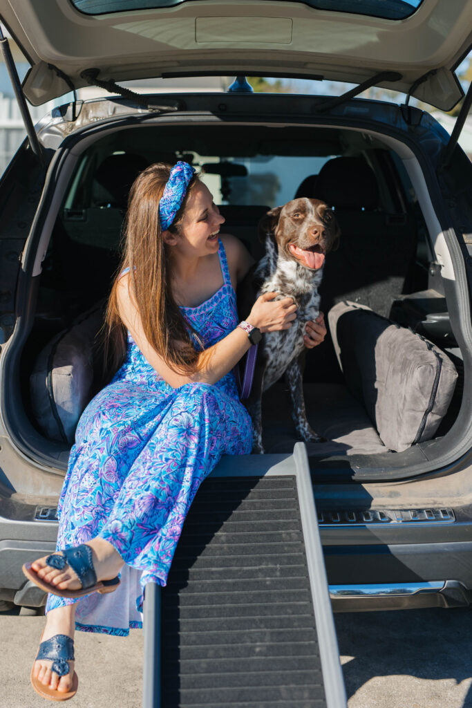 Weathertech pet lightweight folding dog ramp review sparkles and sunshine blog