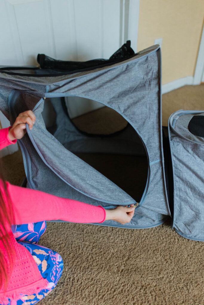 collapsible pet cat tent sparkles and sunshine blog