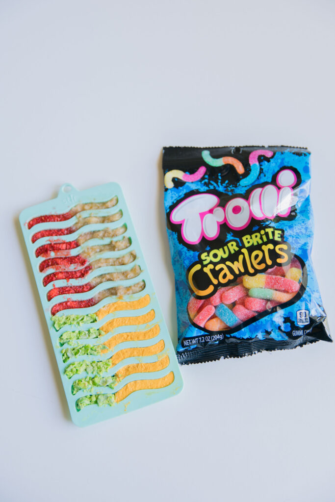 Dog summer treats frozen banana strawberry pumpkin peas dog treats recipe Sparkles and Sunshine Blog