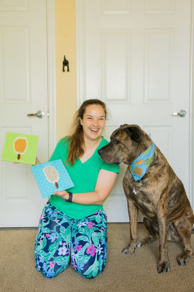 3 Summer Dog Lick Mat Treat Ideas Sparkles and Sunshine Blog