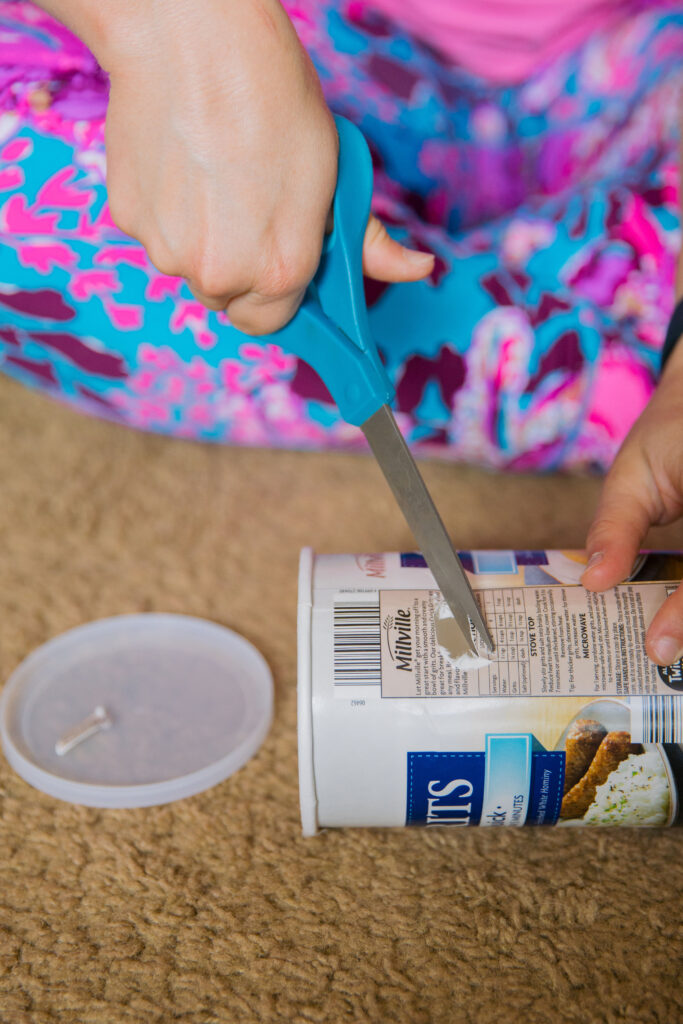 Enrichment ideas for dogs using grits container sparkles and sunshine blog