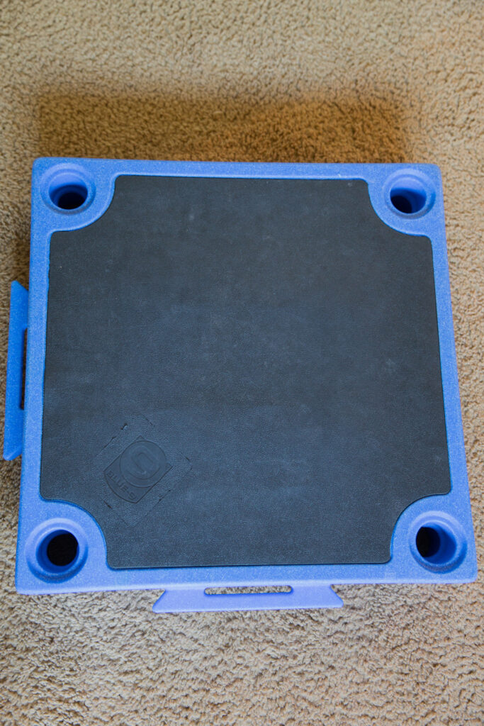 Blue 9 klimb with blue 9 traction mat sparkles and sunshine blog