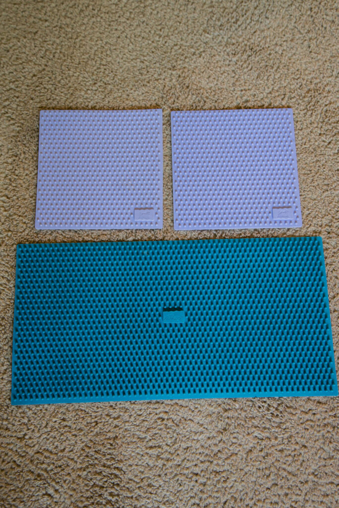 Fitpaws k9 fitmat with fitpaws TRAX targets dog fitness equipment sparkles and sunshine blog